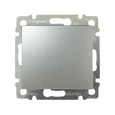 Переключатель Legrand промежуточный 10A серии Valena. Цвет Алюминий.
