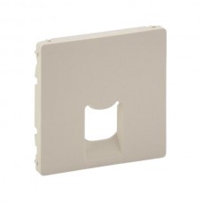 Панель лицевая Legrand розеток RJ11, RJ45 серии Valena-Life. Цвет Слоновая кость.