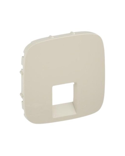 Панель лицевая Legrand розеток RJ11, RJ45 серии Valena-Allure. Цвет Слоновая кость.