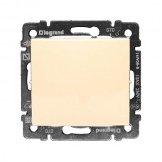 Выключатель Legrand 10A  серии Valena. Цвет Слоновая кость.