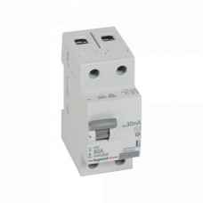 Устройство защитного отключения Legrand УЗО 2 полюса 30mA 80А 2М (AC).