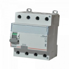 Устройство защитного отключения Legrand TX3 4 полюса 30mA 63A (AC). Артикул    403010