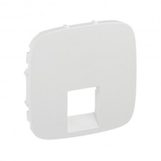 Панель лицевая Legrand розеток RJ11, RJ45 серии Valena-Allure. Цвет Белый.