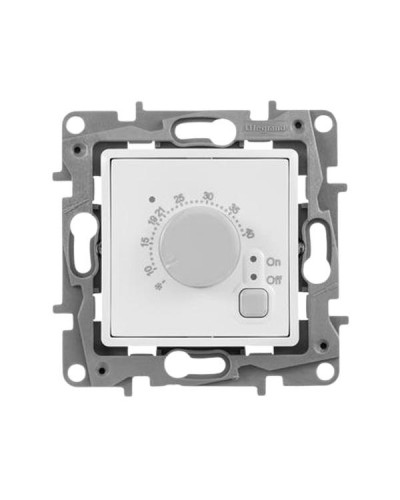 Термостат теплого пола Legrand серии Etika. Цвет Белый.