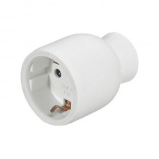 Розетка Legrand 2К+З. Цвет Белый.