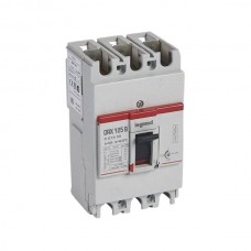 Силовой автоматический выключатель Legrand DRX 125 B 25 кА - 415 В~ - 3П - 50A.