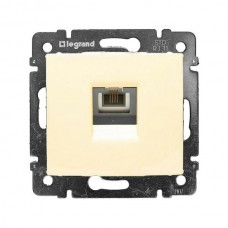 Розетка RJ11 Legrand серии Valena. Цвет Слоновая кость.