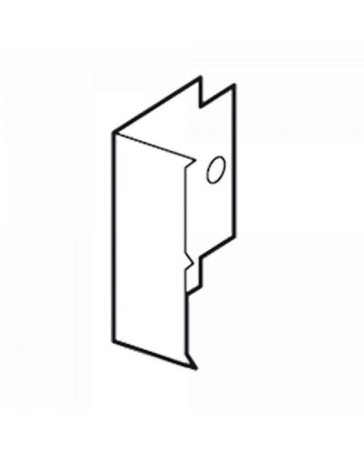 Крепежный аксессуар Legrand для фиксации полои перегородки - для встроенных шкафов XL³. Артикул 020010