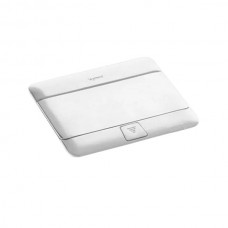 Выдвижной розеточный блок Legrand - неукомплектованный - IP 40 - 4 модуля. Цвет Белый. Артикул 054031