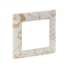 Рамка Legrand 1 пост серии Valena-Life. Цвет Ампир Белый.