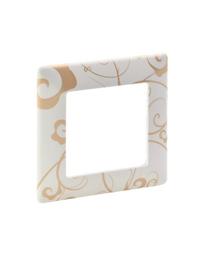 Рамка Legrand 1 пост серии Valena-Life. Цвет Ампир Белый.