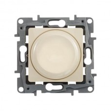 Поворотный светорегулятор Legrand без нейтрали 300Вт серии Etika. Цвет Слоновая кость.