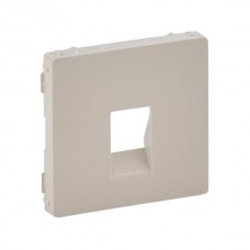 Панель лицевая Legrand аудио розеток серии Valena-Life. Цвет Слоновая кость.