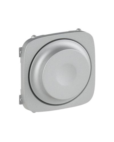 Панель лицевая Legrand светорегулятора поворотного серии Valena-Allure. Цвет Алюминий.