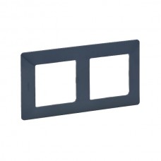 Рамка Legrand 2 поста серии Valena-Life. Цвет Лазурь.