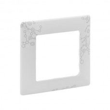 Рамка Legrand 1 пост серии Valena-Life. Цвет Эл Грей.