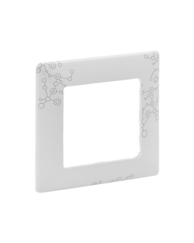 Рамка Legrand 1 пост серии Valena-Life. Цвет Эл Грей.
