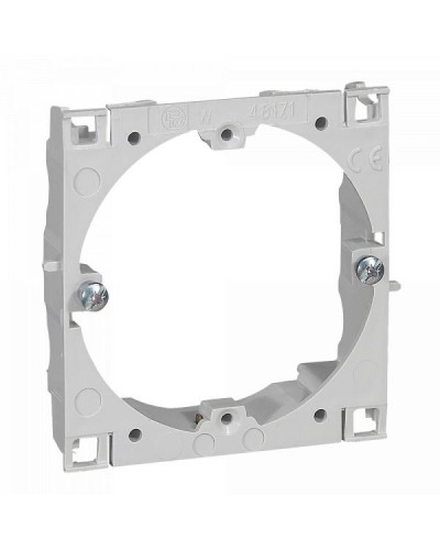 Суппорт для кабель каналов Legrand 1 пост универсальный, крышка 75мм серии METRA.