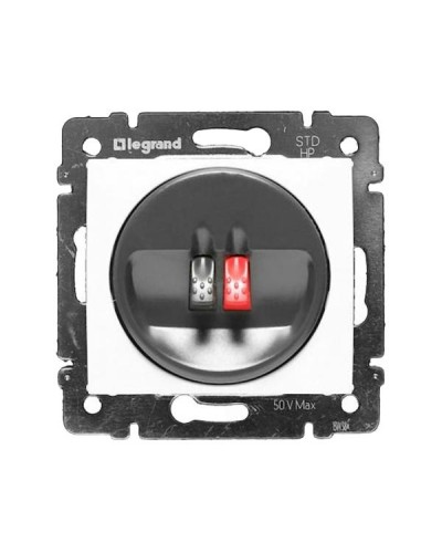 Розетка акустическая Legrand серии Valena. Цвет Белый.