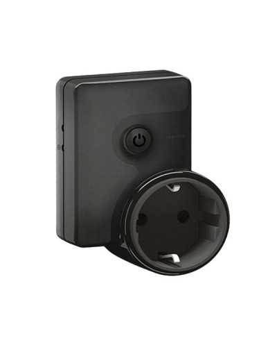 Беспроводная умная розетка Legrand 2К+З 16А 230В ГРФ. Артикул 064840