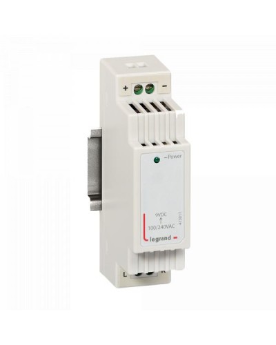 Блок питания Legrand для свитчей Кат. № 4 130 09/10 - 9 В - мультимедийная сеть. Артикул 413017