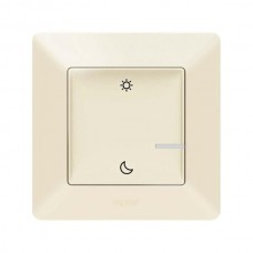 Выключатель управления жалюзи/рольставни Legrand серии Valena-Life. Цвет Слоновая кость. Артикул 752290